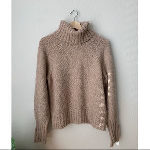 JCrew chunky turtleneck sweater size M